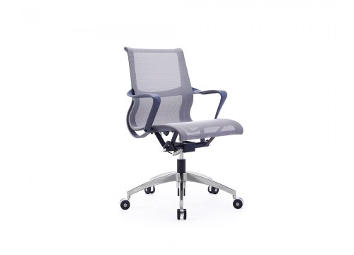 Becky Office Accent Chair in Grey